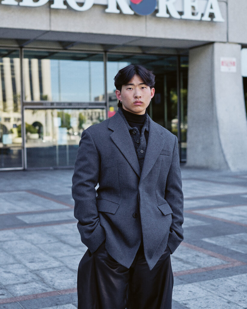 FANTASTIC MAN - Situated west of downtown Los Angeles, Koreatown is home to just over 100,000 citizens, including SAMUEL, photographed outside Wilshire Park Place, the home of Radio Korea, one of four entirely Korean-language radio stations in greater LA.