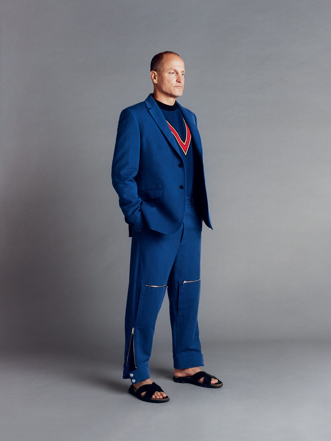 FANTASTIC MAN - Woody Harrelson, FM25, 2017 Photography by Paul Wetherell Styling by Julian Ganio