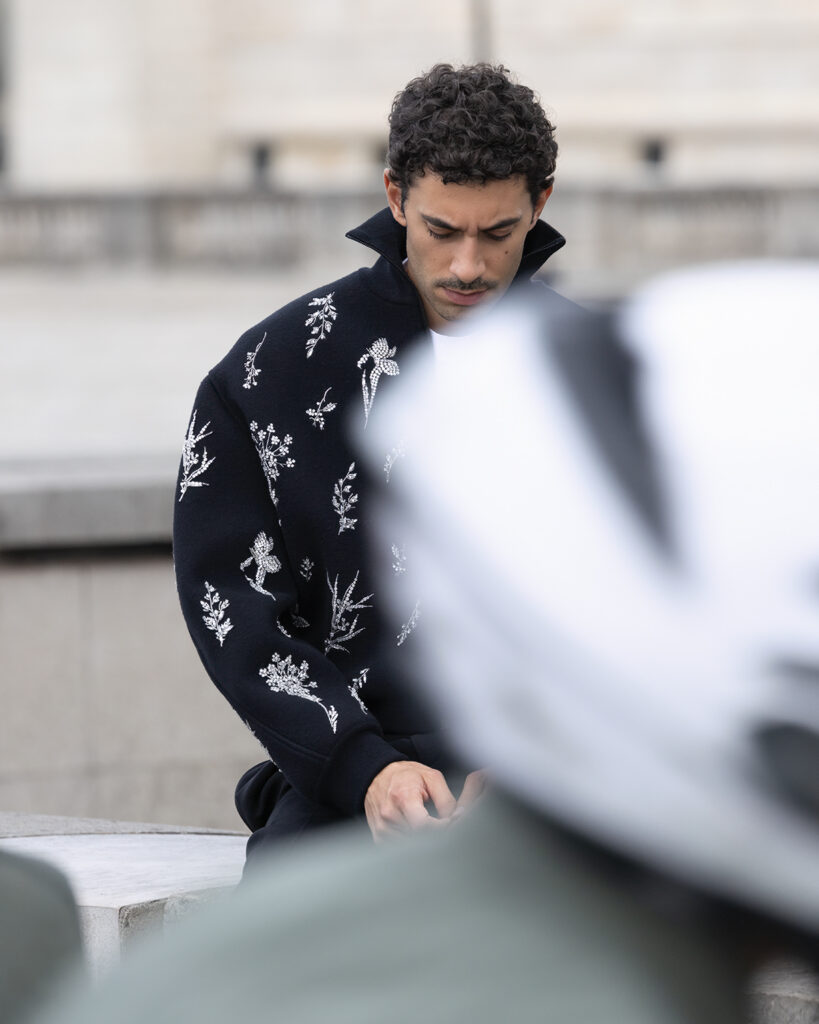 FANTASTIC MAN - The new Givenchy AW25 collection by Sarah Burton spotted on the streets of Paris for Fantastic Man no. 41 photographed by Winter Vandenbrink.