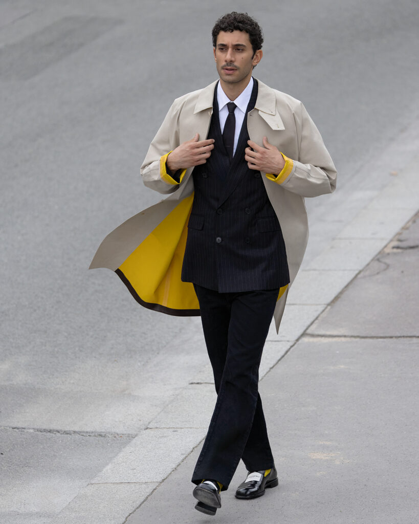 FANTASTIC MAN - The new Givenchy AW25 collection by Sarah Burton spotted on the streets of Paris for Fantastic Man no. 41 photographed by Winter Vandenbrink.