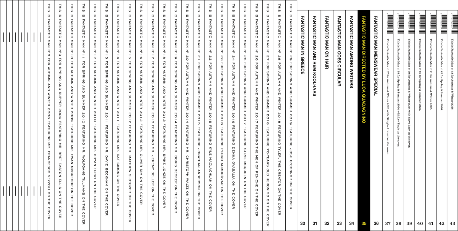 FANTASTIC MAN - Fm43-spines